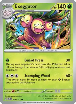Exeggutor card
