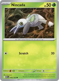 Nincada card