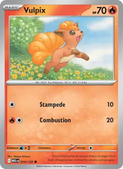 Vulpix card