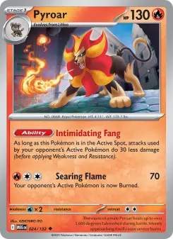 Pyroar card