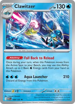 Clawitzer card