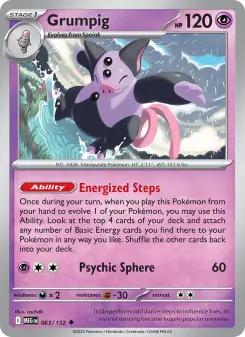 Grumpig card