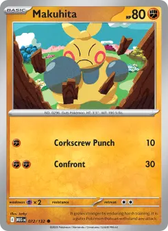 Makuhita card