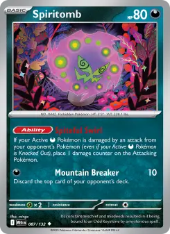 Spiritomb card
