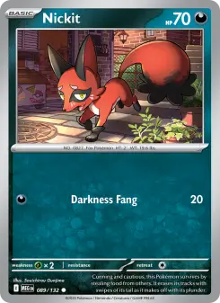 Nickit card