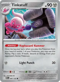 Tinkatuff card