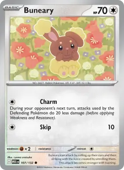 Buneary card