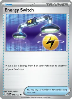 Energy Switch card