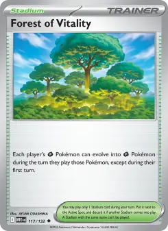 Forest of Vitality card