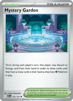 Mystery Garden card