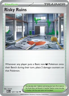 Risky Ruins card