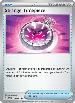 Strange Timepiece card