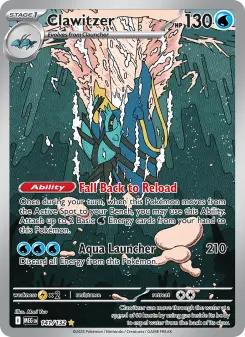 Clawitzer card