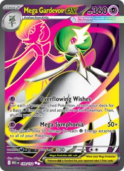 Mega Gardevoir ex card
