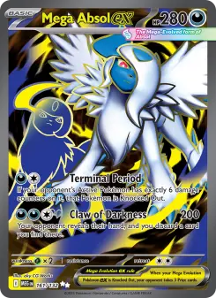 Mega Absol ex card