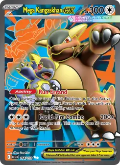Mega Kangaskhan ex card