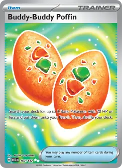 Buddy-Buddy Poffin card