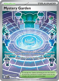 Mystery Garden card