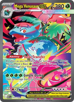 Mega Venusaur ex card