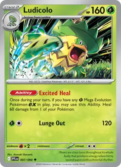Ludicolo card
