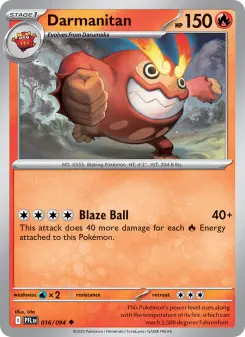 Darmanitan card
