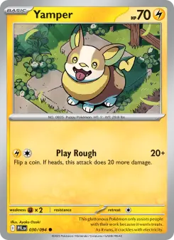 Yamper card