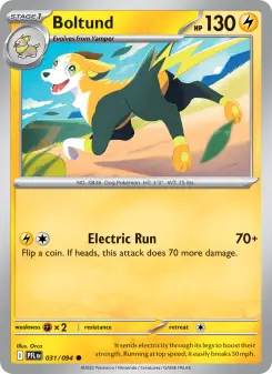 Boltund card