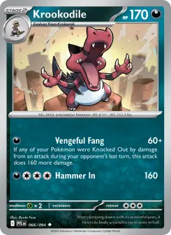 Krookodile card