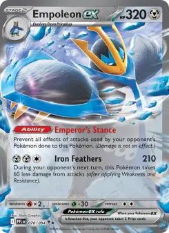 Empoleon ex card