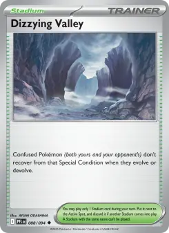 Dizzying Valley card