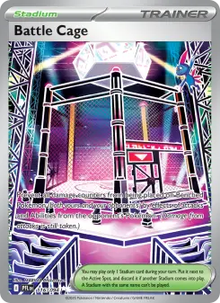 Battle Cage card