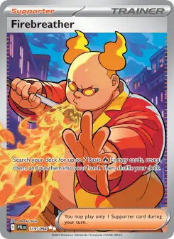 Firebreather card
