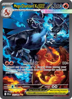 Mega Charizard X ex card