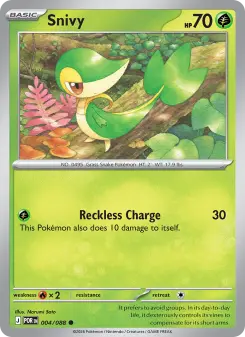 Snivy card