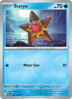 Staryu card