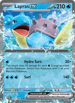 Lapras ex card