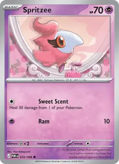 Spritzee card