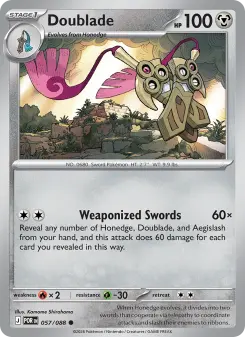 Doublade card