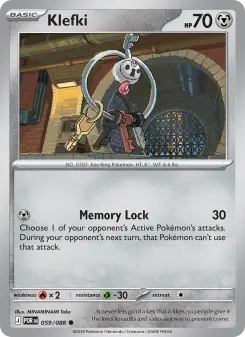Klefki card