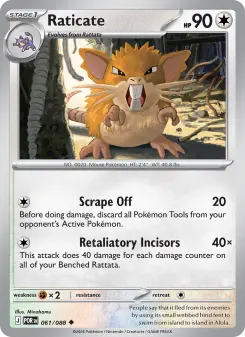 Raticate card