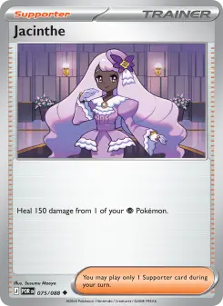 Jacinthe card