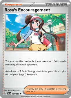 Rosa's Encouragement card