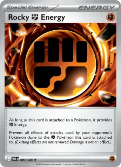 Rocky Fighting Energy card