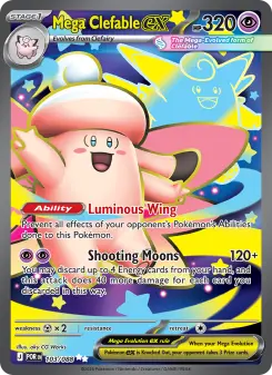 Mega Clefable ex card