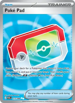 Poké Pad card