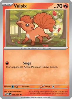 Vulpix card
