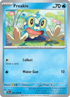 Froakie card