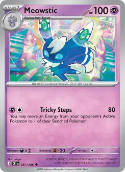 Meowstic card