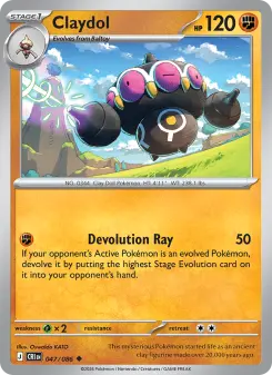 Claydol card