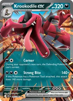 Krookodile ex card
